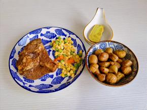 准备食材。