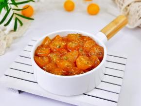 这样冰糖金桔酱就熬好啦！