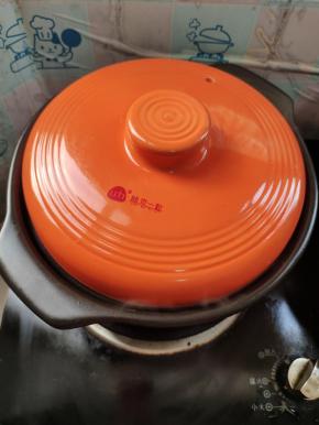 烧开后，盖上盖子，转中小火慢炖一个小时！