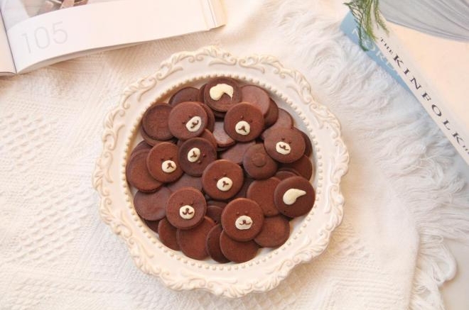 超可爱小熊饼干