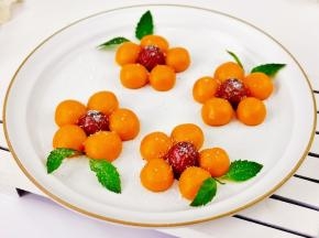 金灿灿的颜色。