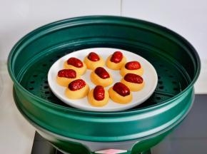 喝水蒸15分钟，关火焖2分钟。