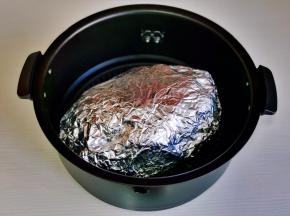 再用锡纸全部包起来。