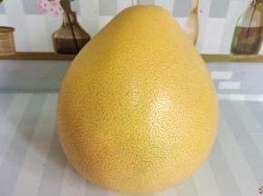 今天特意去买的红心大柚子！（也可以根据自己的喜好买白色果肉的柚子！）