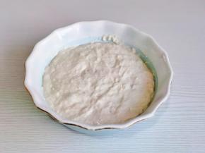 波兰种：食材混合无干粉，密封好入冰箱冷藏发酵8-10小时。（波兰种大家看好时间，一定要提前发酵）