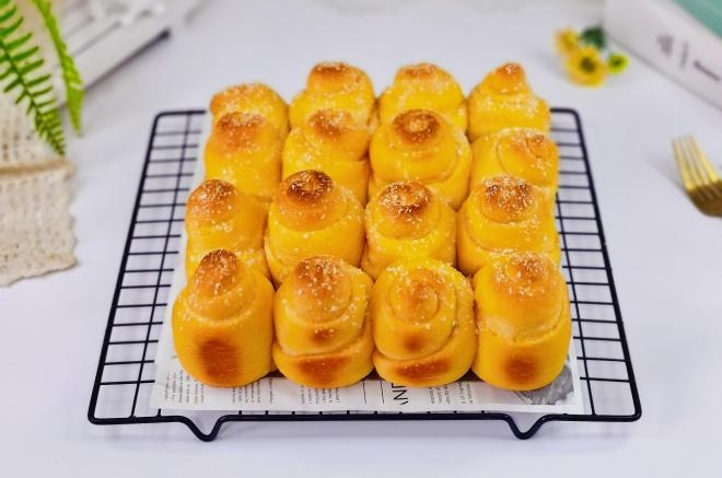 南瓜椰蓉面包卷