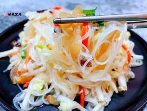 美味凉拌菜入口脆爽微微酸辣的口感好吃到停不下来