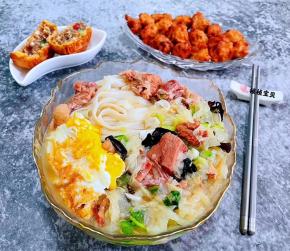 搭配香酥豆腐猪肉丸和小甜品一起吃超级棒哦