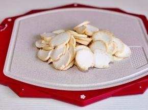 杏鲍菇已经切片。