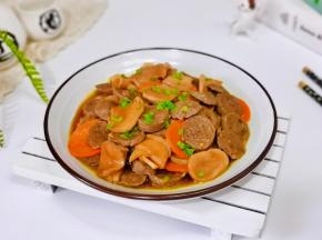 盛出装盘撒葱花。