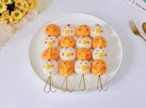 用竹签串起来就好啦！