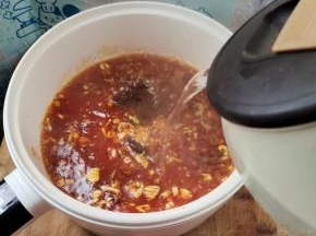 加入一大碗清水！