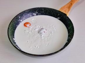 四种食材混合。