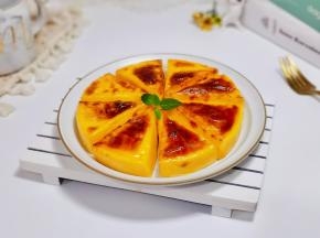 奶香十足的烤牛奶。