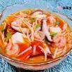 虾仁豆腐金针菇香菇汤的制作方法