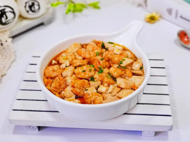 虾仁豆腐