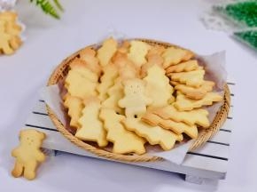 可可爱爱的卡通饼干。