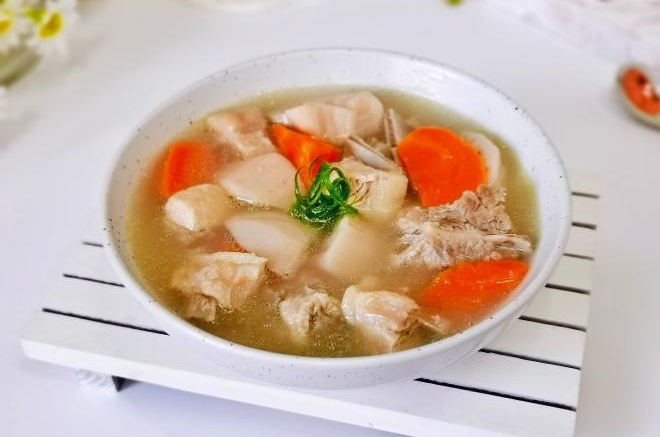 莲藕胡萝卜小排汤