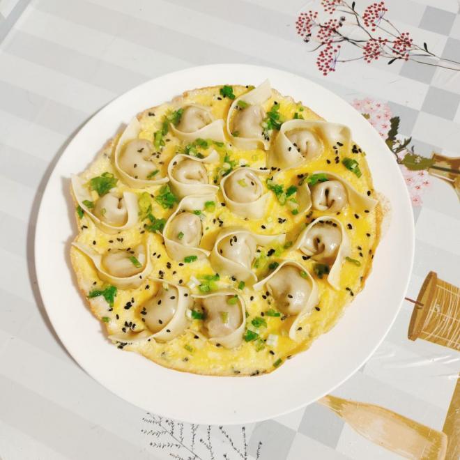 鸡蛋抱饺