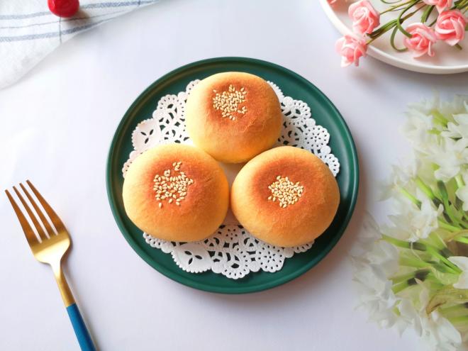 紫薯果仁馅喜饼