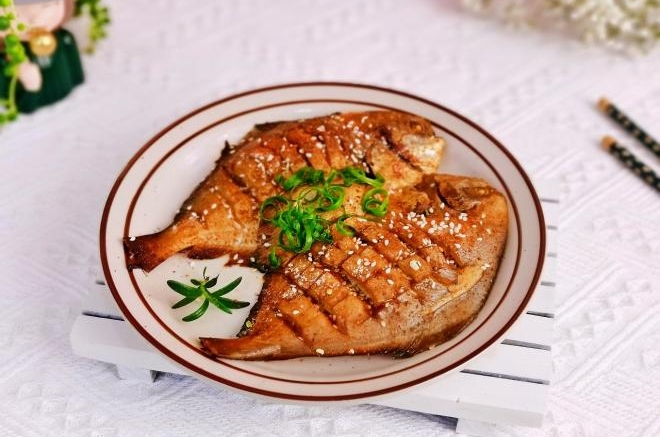 空气炸香辣鲳鱼