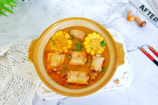 番茄排骨玉米汤