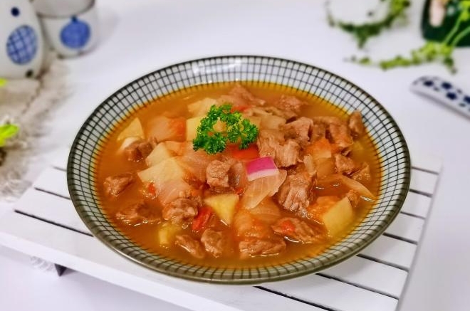 番茄牛肉土豆汤