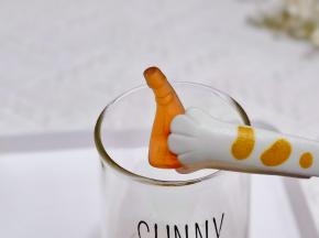 加入荔枝玫瑰白兰地味软糖。