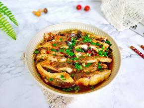 鱼肉鲜嫩可口，还有淡淡的香菇鲜味！