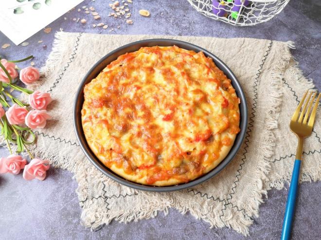 香辣小龙虾披萨