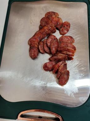 晾凉，切成片备用！