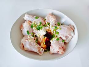 加一勺盐焗粉。