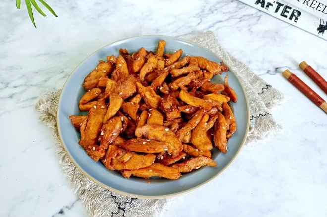 香辣孜然鸡肉条