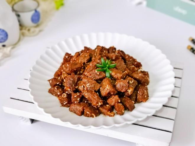 孜然牛肉粒