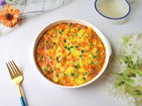 表面焦黄就可以出炉啦！喜欢吃芝士嫩一点的烤15分钟就可以出炉。