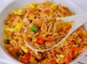 一口一勺停不下来。