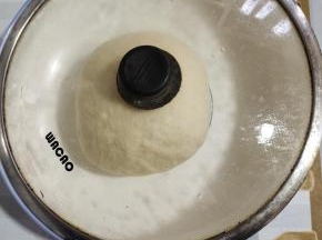 盖上盖子，醒面20分钟！（中间多揉几次！）