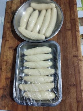 盖上保鲜膜，再次醒面一个小时！