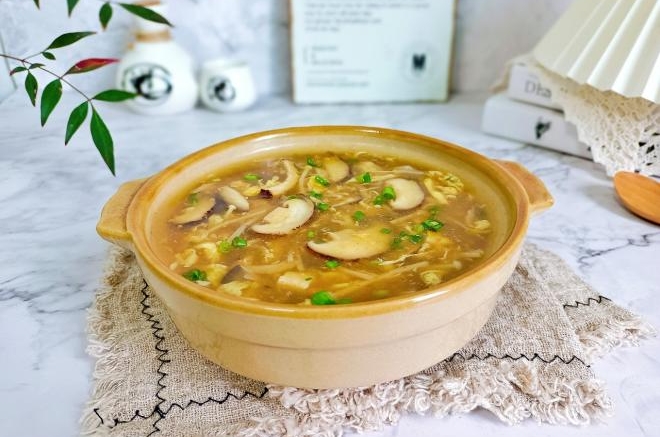 低脂低卡菌菇羹