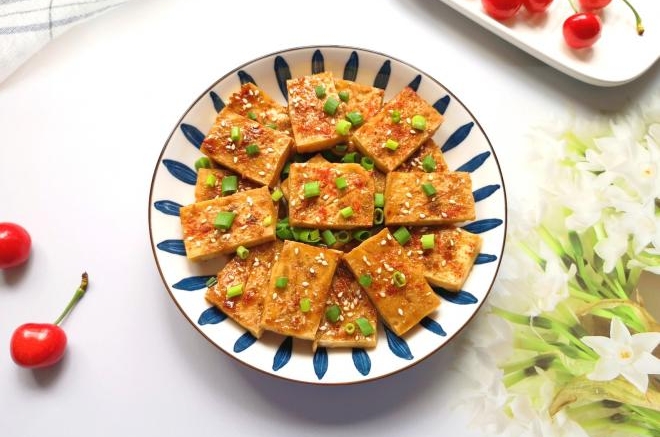 酱烤香豆腐