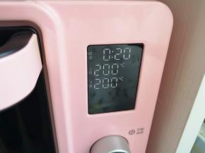 上下管200度烤20分钟。 