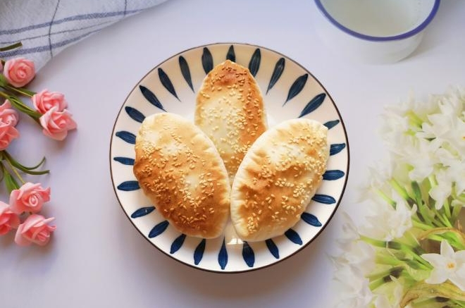 空心芝麻饼