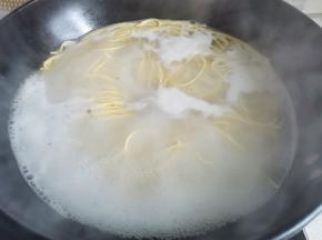 面煮熟。