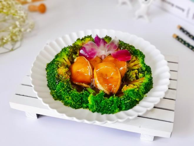 鲍鱼西兰花