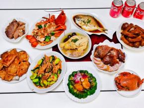 我家春节年夜饭～