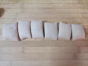 分成大小一致的小剂子。