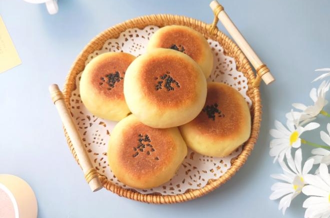 豆沙馅喜饼