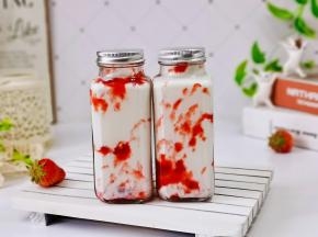 再倒入鲜牛奶就好啦！