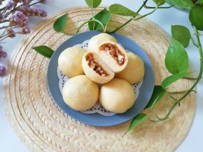 看看包子里面。 