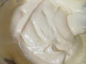 这是最后混合好的蛋糕糊。 